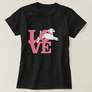 T-shirt GOT LOVER   BÉBÉ ROSE Chèvre foncée L O V E