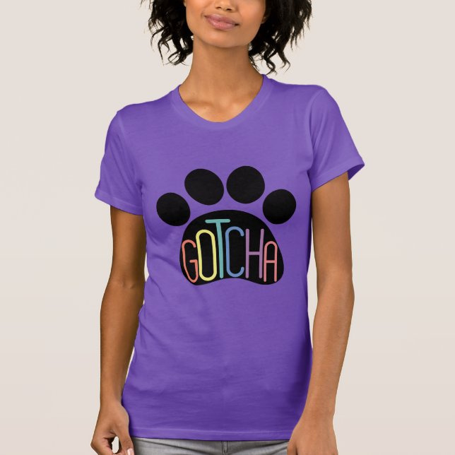 T-shirt "Gotcha" pour la fête de l’adoption du chi (Devant)