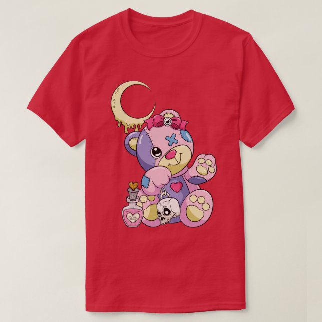 T-shirt Goth Bear (Design devant)
