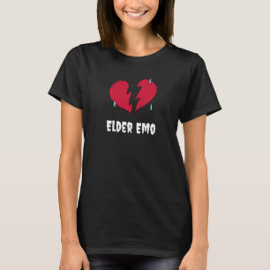 T-shirt Goth et Punk Rock Emo âgé Pro Vieillissement Gothi