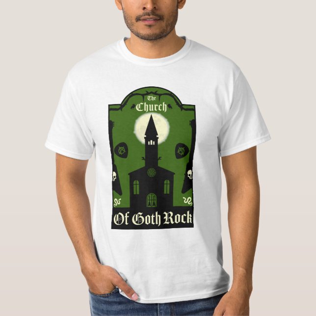 T-shirt Goth Subculture Post Punk Music (Devant)