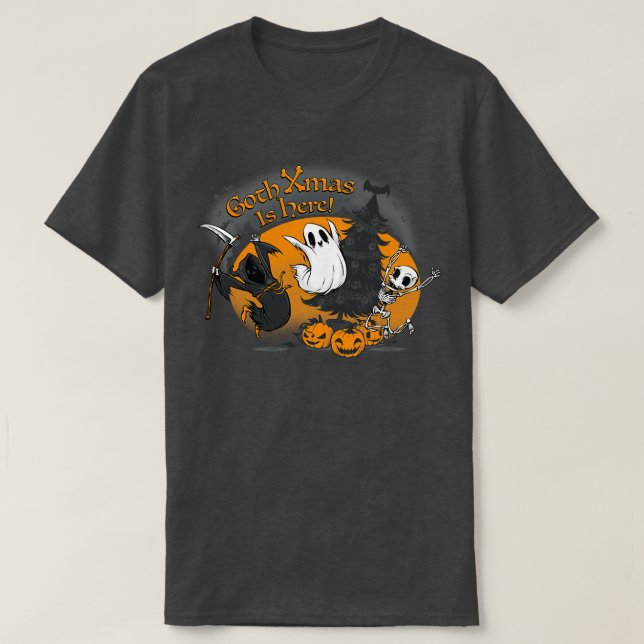 T-shirt Goth Xmas est ici un pull moche par Tobe Fonseca (Design devant)