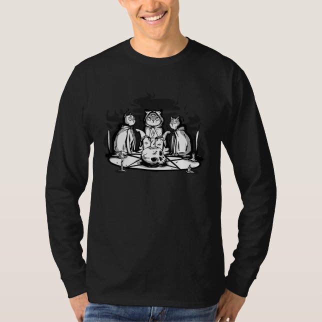 T-shirt Gothic clothing aesthetic occult witch (Devant)