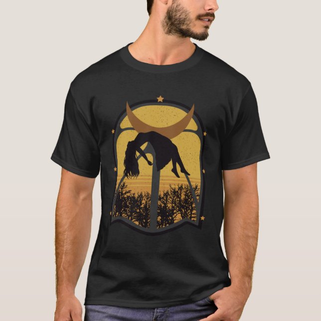 T-shirt Gothic clothing aesthetic occult witch  12 (Devant)