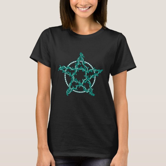 T-shirt Gothic clothing aesthetic occult witch  6 (Devant)
