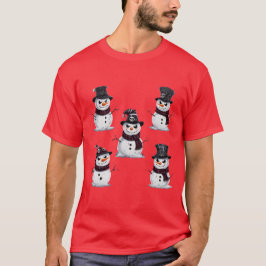 T-shirt Gothic Snowman 
