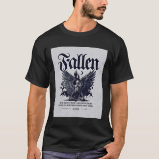 T-shirt gothique Angel Skeleton Fallen