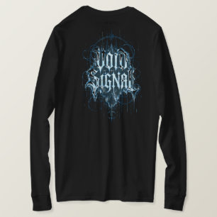 T-shirt gothique de streetwear Void Signal avant e