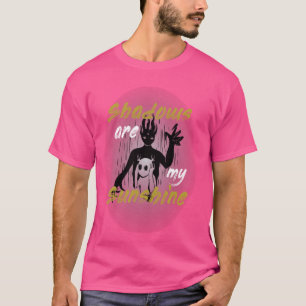 T-shirt Gothique drôle et occulte foncé Gothique Art Emo S
