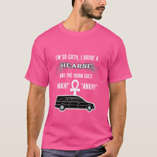 T-shirt Gothique drôle et occulte foncé Gothique Art Emo S
