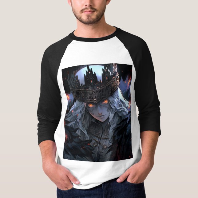 T-shirt gothique Imaginaire foncé (Devant)