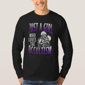 T-shirt Gothique Occulte Lune Gothique Punk Grunge Dark Wa