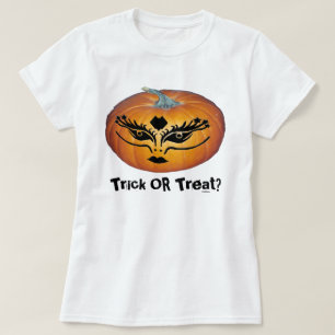 T-shirt Gothique Visage Jack-O-Lanterne