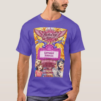 T-shirt GottaGuy Services Anime Handyman Home Solution