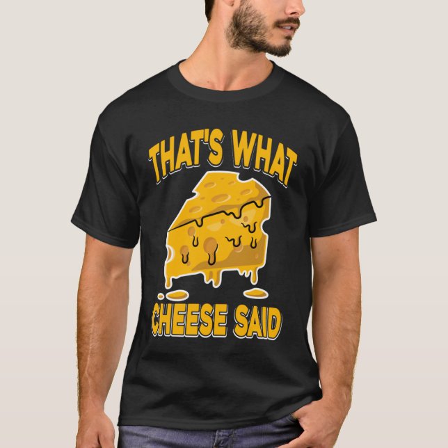 T-shirt Gouda Cheesus Plus de brie de fromage Gouda Vibes  (Devant)