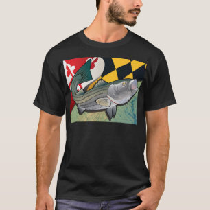 T-shirt Goujon de mer de citoyen du Maryland