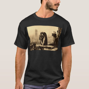 T-shirt Goule Notre Dame, cru 1912 de Paris France