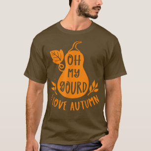T-shirt Gourd Fall I Love Automne Saison Happy Fall Yall G