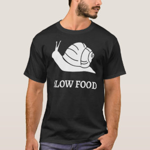 T-shirt Gourmandise Romaine De La Nourriture Lente Dit Fra