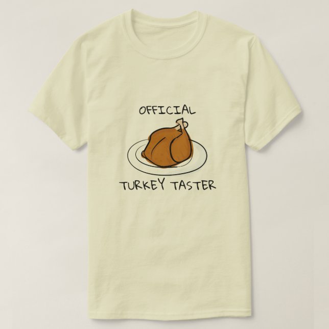 T-shirt Goûteur officiel de la Turquie (Design devant)