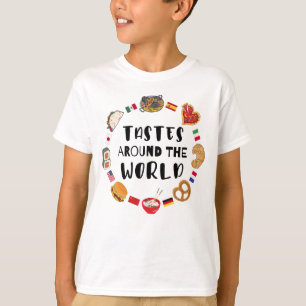 T-shirt Goûts à travers le monde