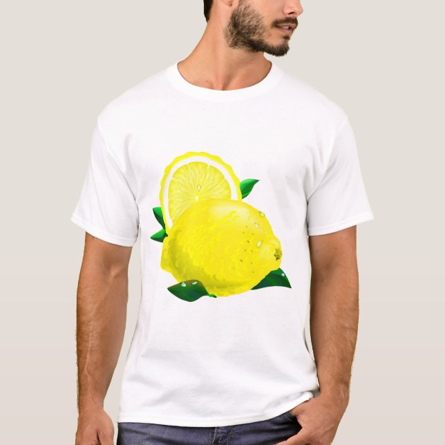 T-shirt Gouttes de citron (Devant)