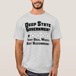 T-shirt Gouvernement d'État profond