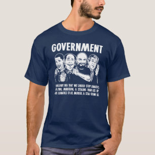 T-shirt Gouvernement Lunatics