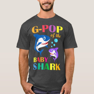 T-shirt GPop Du Bébé Birthday Shark GPop Shark Christm