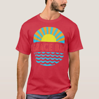 T-shirt Grace Bay Beach Soleil Et Vagues