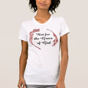 T-shirt Grace De Dieu Récupération Slogan Inspirationnel D