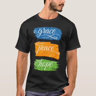 T-shirt Grace Peace Hope