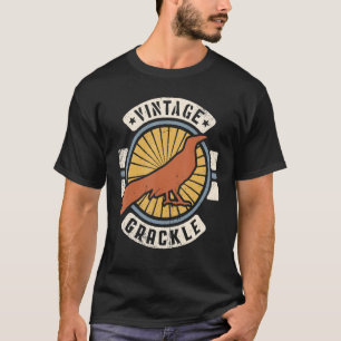 T-shirt Grackle Vintage Classic Retro 60s les années 70 an