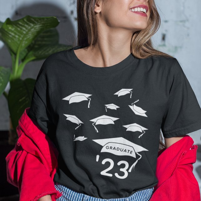 T-shirt Grad Casquette Confetti Classe de '25 Graduate (Créateur téléchargé)