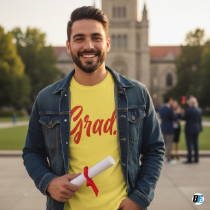 T-shirt Grad Moderne tendance Graduation personnalisée