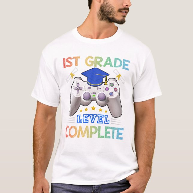 T-shirt Grade Level Complete Gamer (Devant)