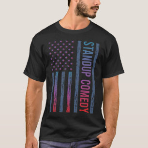 T-shirt Gradient Flag Comédie Stand-up