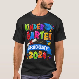 T-shirt Graduation 2024 Graduate Kids Boys Gi