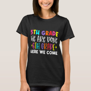 T-shirt Graduation 6e année Nous venons