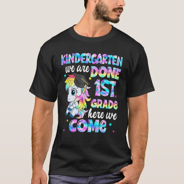 T-shirt Graduation De La Maternité Retour À L'École Magiqu (Devant)
