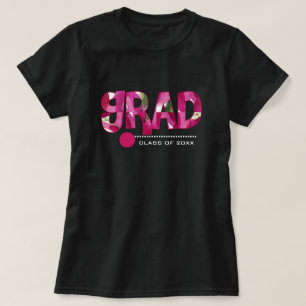 T-shirt Graduation de l'année et du texte personnalisés
