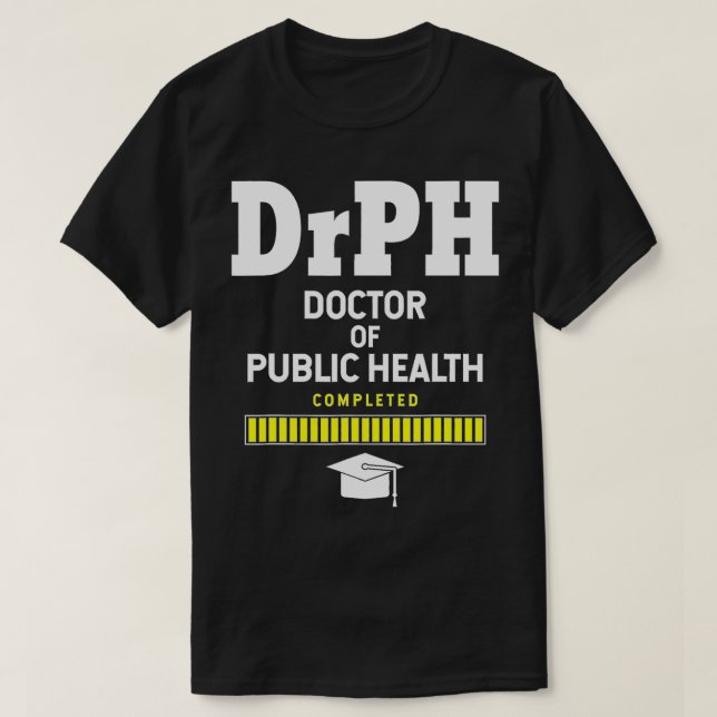 T-shirt Graduation du Doctor Of Public Health 2021  (Design devant)