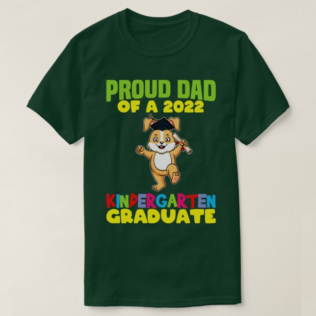 T-shirt Graduation Fière Papa 2022 Maternelle de la matern (Design devant)