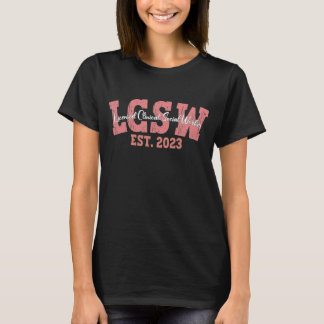 T-shirt Graduation LCSW 2023, Travail social clinique auto