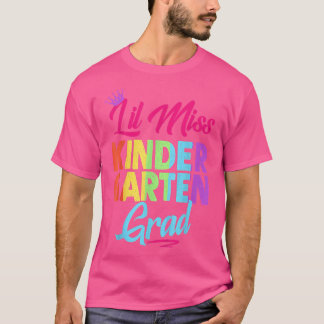 T-shirt Graduation maternelle Lil Miss Maternelle Grade