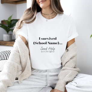 T-shirt Graduation minimaliste