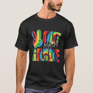 T-shirt Graduation Paix Déconnexion Cinquième Année Tee Dy