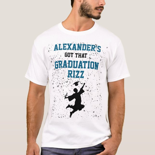 T-shirt Graduation Rizz Graduation (Devant)