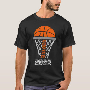 T-shirt Graduation Senior Class 2022 Graduate Basketball P