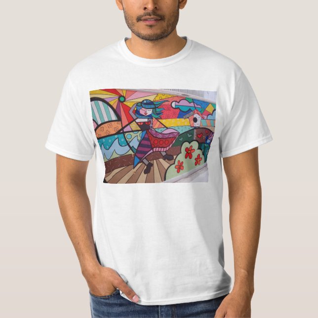 T-shirt Graffiti 15 Homero Brito (Devant)